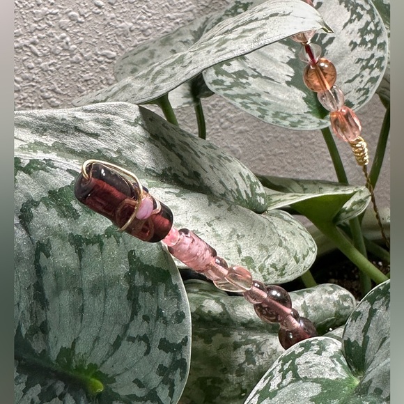 4 Plants Decorations. Beads Plants Unique Decorations. Handmade. Order your set! - Picture 11 of 13